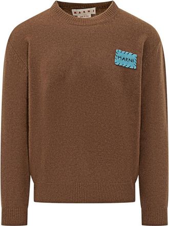 Marni Blue Patch Sweater Marni