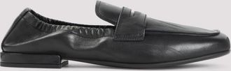 Prada Black Leather Loafers