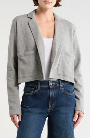 Splendid Open Front Blazer Cardigan in Heather Fog Grey at Nordstrom Rack, Size X-Small