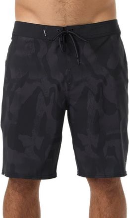 O'Neill Hyperfreak TRVLR Enduro Swim Shorts in Black at Nordstrom, Size 38