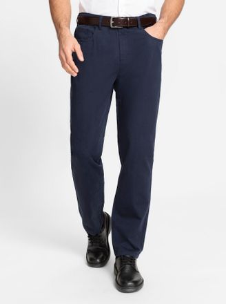 Marco Donati Webhose MARCO DONATI, Herren, Gr. 25, Unterbauchgr&ouml;ssen, blau (marine), 100% Baumwolle, unifarben, Hosen Webhose