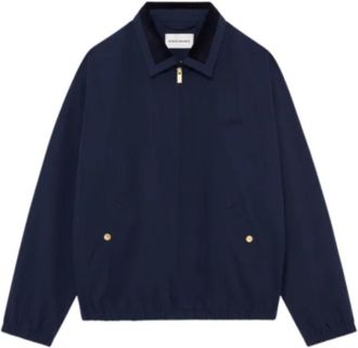 Dr&ocirc;le de Monsieur Lichtgewicht Bomberjack - Heren - Bomber jackets - Blauw - L - Jassen