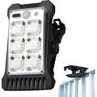 OEM Luz Solar Con Clip, Resistente Al Agua Y Con Detector De Movimiento Para Seguridad Exterior. Luces Solares Recargables Por Usb Para Entrada De Veh&iacute;cul