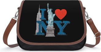 Generic I Love New York Fashion Womens Crossbody Bags Novelty Handbag Shoulder Bag Purse