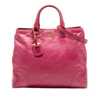 Prada Pre-owned Prada Vitello Shine Satchel Ladies R9N0XMYST33ZQ43N