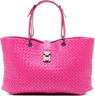 Bottega Veneta Pre-owned Bottega Veneta Large Nappa Intrecciato Capri Tote Ladies B04566073Y