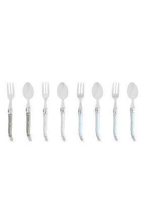 French Home Laguiole Cocktail Utensil Set in Green/Baby Blue/Silvery at Nordstrom Rack