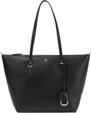 Ralph Lauren FAUX-LEATHER SMALL TOTE