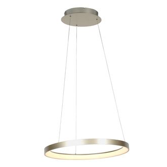 Steinhauer Steinhauer - L&aacute;mpara Colgante - Ringlede - Acero - Metal - &Oslash; 57cm