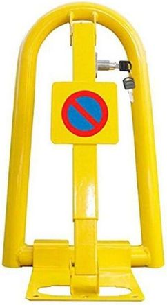Wurko Wurko Valla De Parking Con Cerradura 5103, Valla Para Parking Con Cerradura 5103tama&ntilde;o: 30x50cmfabricado En Acero Termolacadoplaca De Fijaci&oacute;n Al Suel