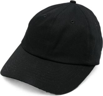 Lanvin Curved Brim Baseball Cap - Black