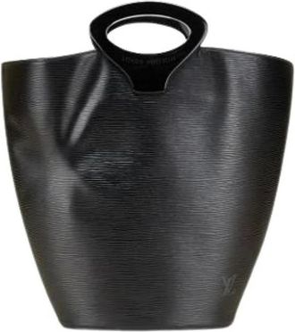 Louis Vuitton Pre-owned Bucket Bags, female, Black, Size: ONE SIZE Pre-owned Vintage Bucket Bag