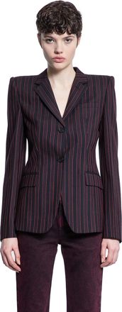 Alexander McQueen Pinstripe Single-breasted blazer