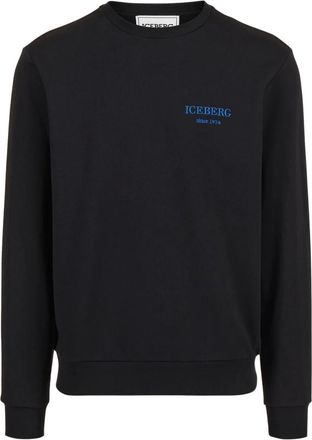 Iceberg Hombre, Sudaderas, Negro, Talla: L