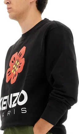 Kenzo Flower Boke Sweatshirt - Black