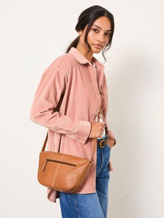 Fat Face FatFace Tan Brown Sling Crossbody Bag