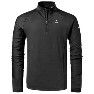 Sch&ouml;ffel Longsleeve Cascata Fleecepullover f&uuml;r Herren | schwarz