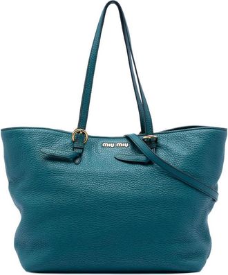 Miu Miu Pre-owned Miu Miu Large Vitello Daino Convertible Shopper Tote Ladies 44IUXODP1FACXPIW