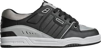 Globe Mens Fusion Skate Shoe, Black/Steel/White, 8.5, Black/Steel/White, 7.5 UK