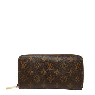 Louis Vuitton Brown Pvc Long Wallet (Bi-Fold) (Pre-Owned)