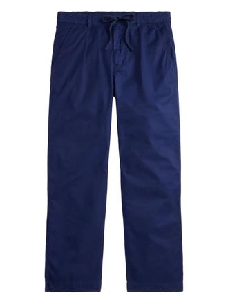 Polo Ralph Lauren Polo Prepster twill trousers - men - Cotton - L - Blue