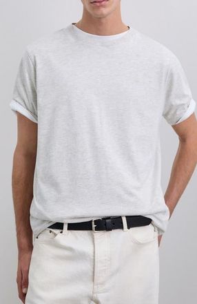 Scalpers Slub Tee in Creammelange at Nordstrom, Size Xx-Large Eu