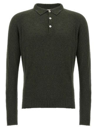 Maryya Bouclé Baumwollpolo -Hemd