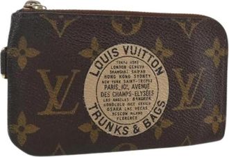 Louis Vuitton Pre-owned Canvas Mini Bag - Dames - Vintage Mini Tas - Bruin - ONE Size - Vintage