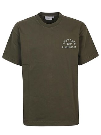 Carhartt Work in Progress Dark Green Logo T-Shirt