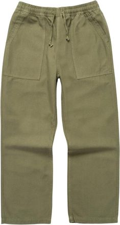 Service Works Pantalones de Chef de Lona - Trousers - Hombre - Verde - L