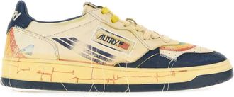 Autry Multicolor Leather Supvint Sneakers