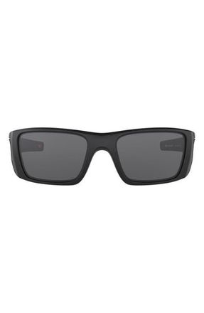 Oakley Fuel Cell 60mm Rectangular Sunglasses in Grey at Nordstrom