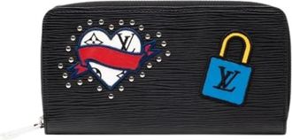 Louis Vuitton Pre-owned Wallets, female, Black, Size: ONE SIZE Pre-owned Leather Wallet