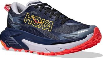 Hoka One One Mafate 5 Womens Running Shoes Midnight Blue/Starlight Glow : 10.5 B - Medium, Textile
