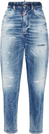Dsquared2 Jeans 80S con effetto vissuto - Blu