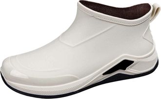 Generic Unisex Wellingtons Boots Ankle Wellies Men Knee High Waterproof Wellie Insulated Rubber Warm Boot Durable Non Slip Shoe MidCalf for Fishing Farming Ga