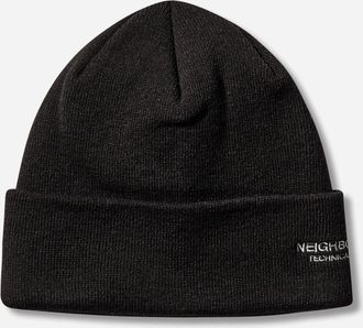 Neighborhood Logo Beanie Black