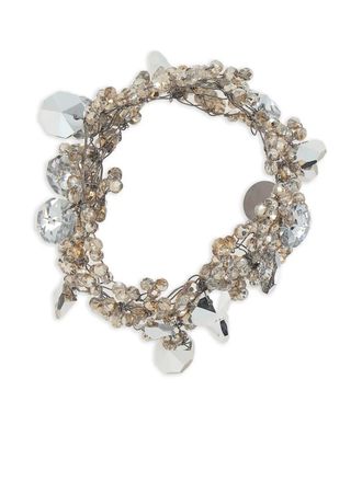 Maria Calderara beaded bijoux bracelet - Neutrals