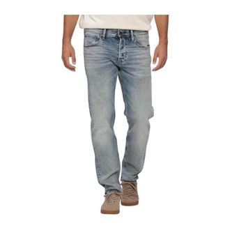 G-Star Jeans, Heren, Blauw, W34 L34, Katoen, Streem Slim Tapered Jeans