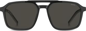 HUGO BOSS Occhiali da sole squadrati - Nero