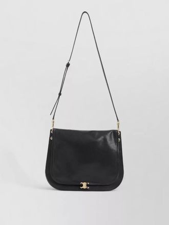 Celine soft triomphe crossbody handbag