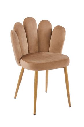 Regalos Miguel Sillas Comedor - Silla Kelya Terciopelo - Champ&aacute;n