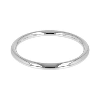Autentica Polished Slip-On Bangle Bracelet