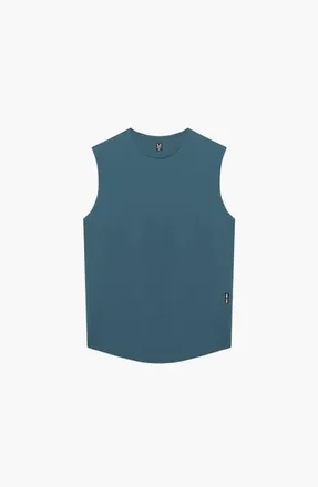 ASRV AeroSilver Cutoff Tank in Storm at Nordstrom, Size Xx-Large