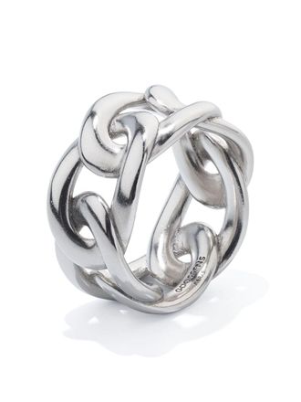 Goossens lhassa chunky-link ring - Silver