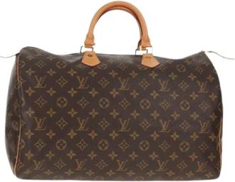 Louis Vuitton Pre-owned Handbags, female, Brown, Size: ONE SIZE Pre-owned Canvas handbags