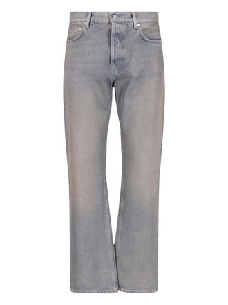 Haikure Vintage Faded Wash Straight-Leg Jeans