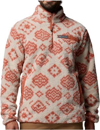 Columbia Rugged Ridge High Pile Half Zip Fleecepullover f&uuml;r Herren | braun