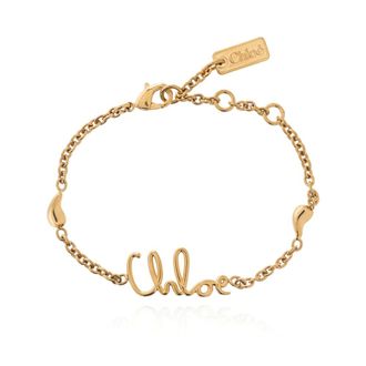 Chlo&eacute; Bracelets, female, Yellow, Size: ONE SIZE Logo bracelet