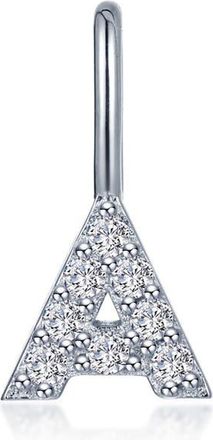 Lafonn Letter Charm Pendant in Silver A at Nordstrom